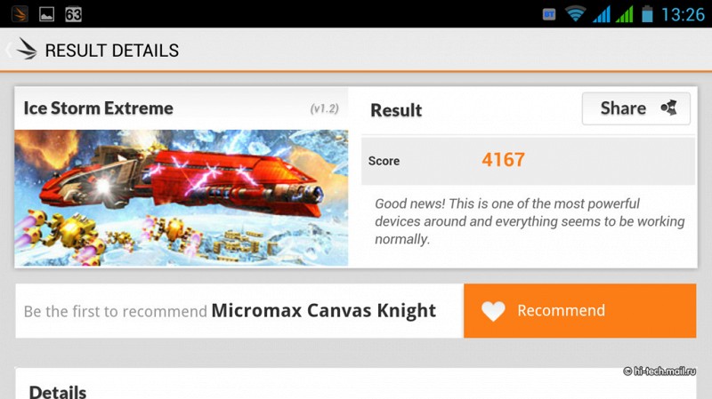 Обзор смартфона Micromax Canvas Knight A350: восьмиядерный флагман