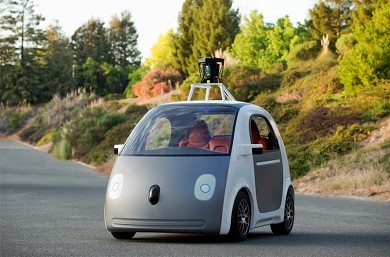 Самоходные автомобили Google без руля и педалей
