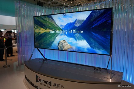 Samsung на IFA 2014: изогнутые телевизоры берут инициативу