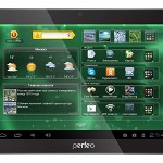 Perfeo 1016-HD — широкоформатный планшет для дома и поездок за город