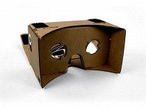 Картонный шлем виртуальной реальности от Google