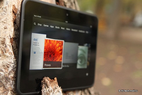  Amazon Kindle Fire HD:     