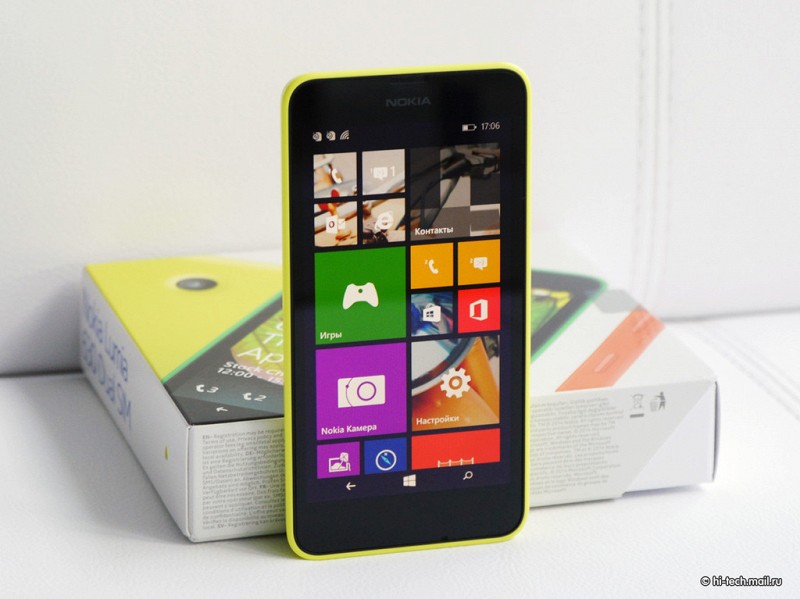 Обзор Nokia Lumia 630. Первый смартфон на новой WP 8.1 в России