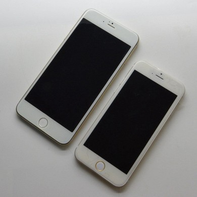 Сравнение 4,7- и 5,5-дюймового iPhone 6