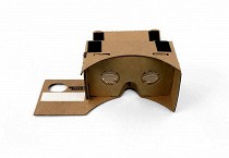 Картонный шлем виртуальной реальности от Google