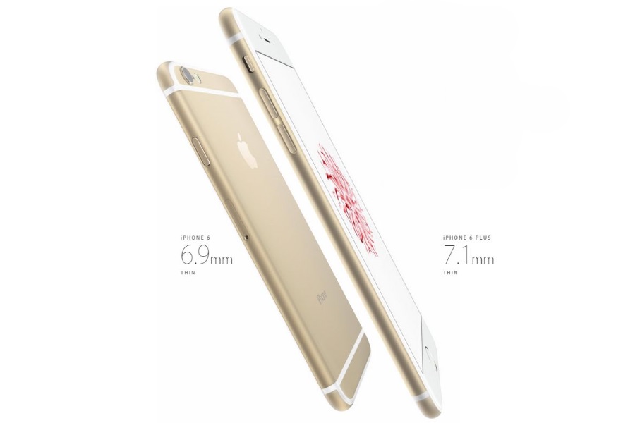 Габаритные размеры Apple iPhone 6 и iPhone 6 Plus