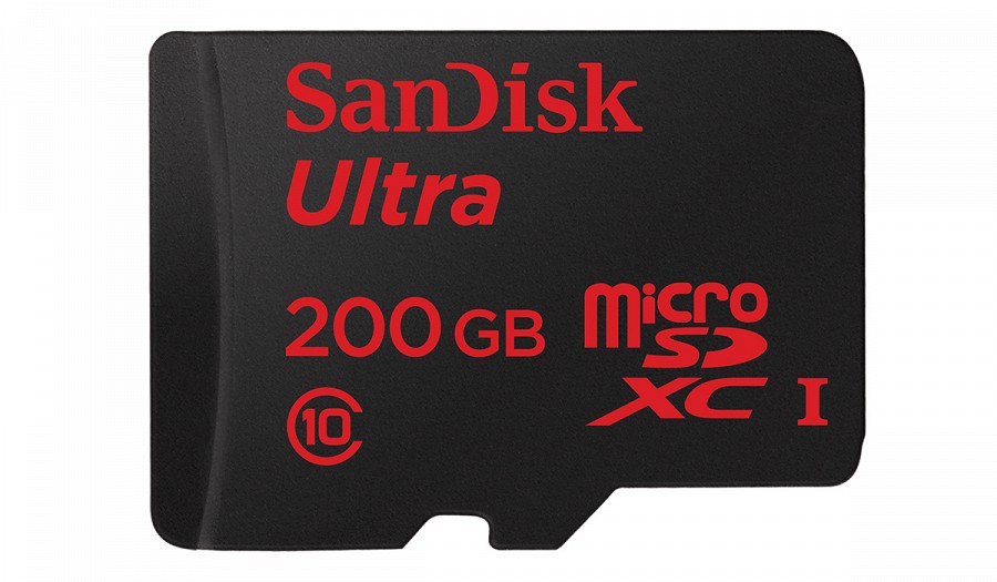 MicroSD-карта на 200 ГБ - уже реальность