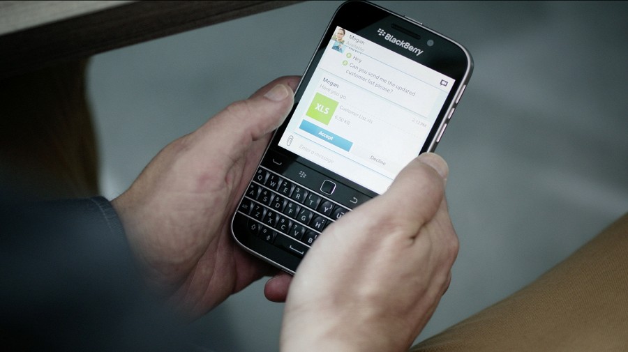 BlackBerry Classic поступил в продажу