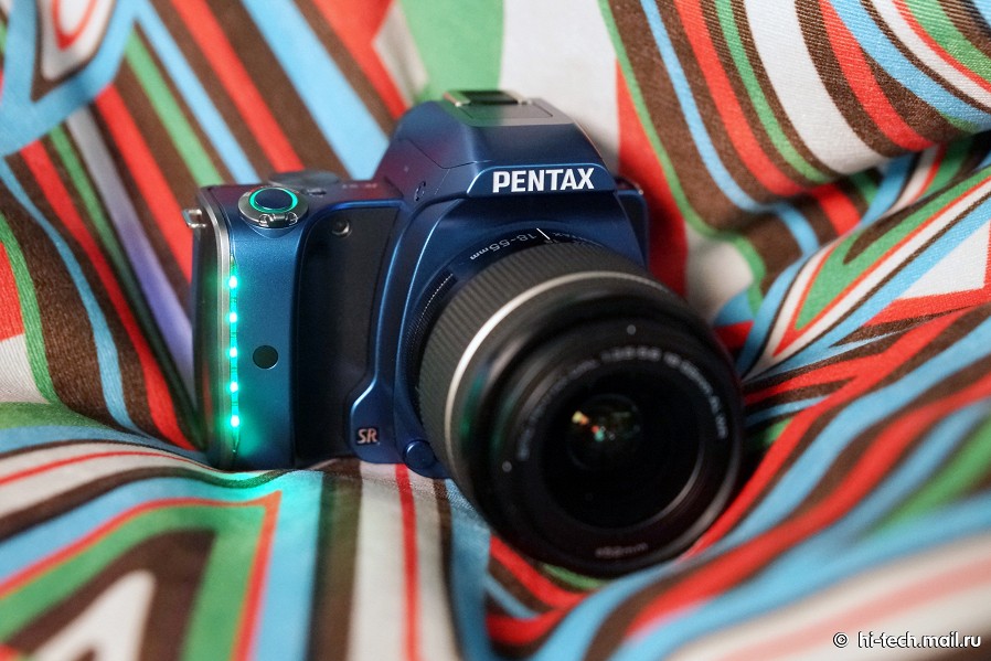 Обзор Pentax K-S1: яркая фотокамера с необычным управлением