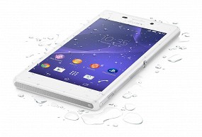 Sony представила водостойкий смартфон Xperia M2 Aqua