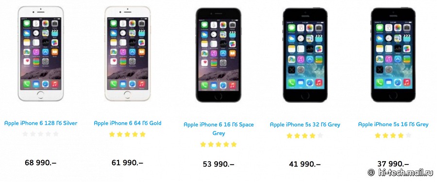 Ритейлеры дисконтируют iPhone до 21% от официальных цен Apple
