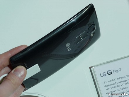 LG на CES 2015: самый мощный изогнутый смартфон