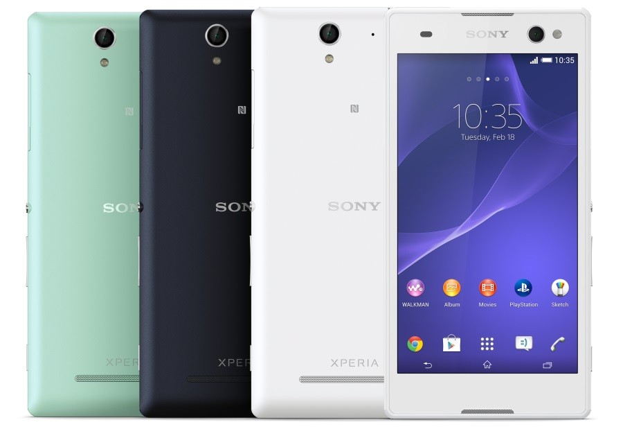 Sony представила «лучший смартфон для селфи» — Xperia C3