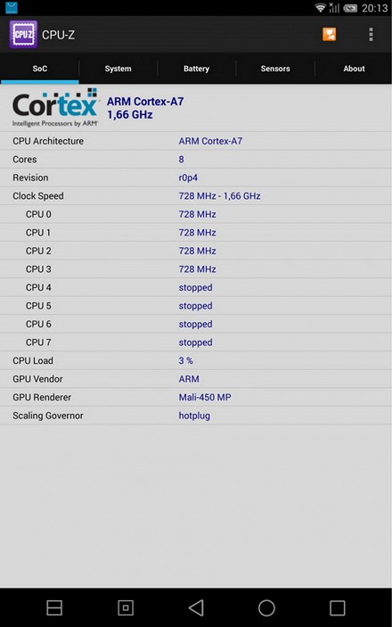 Alcatel One Touch Hero 8 D820x: ультрамощный планшет с 8 ядрами и LTE