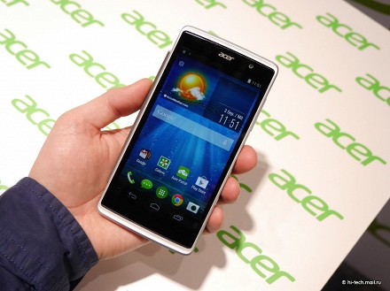 Acer на IFA 2014: стеклянный трансформер и доступные планшеты