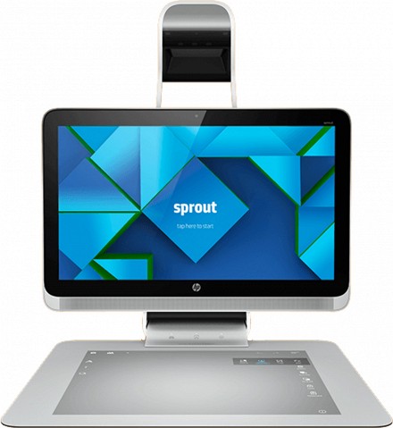 HP Sprout — высокотехнологичный моноблок со встроенным 3D-сканером