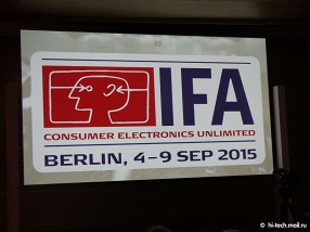Пресс-конференция перед IFA 2015: по продажам техники Россия обгоняет лишь Ирак