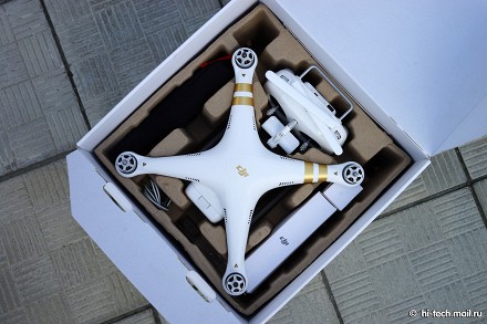 DJI Phantom 3: мощный квадрокоптер с 4К-камерой