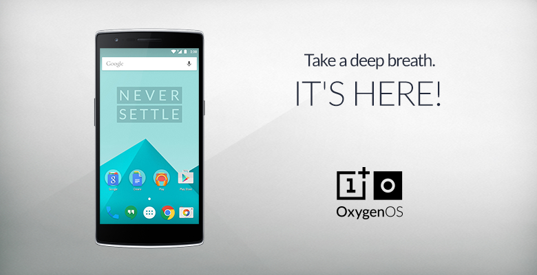 OnePlus выпустила фирменную OxygenOS на базе Android 5.0
