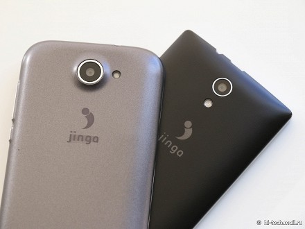 Два новых недорогих и удобных смартфона Jinga