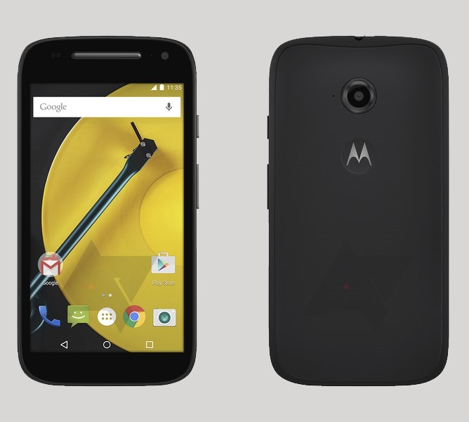Утечка: новое поколение Motorola Moto E
