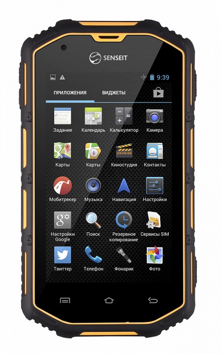 SENSEIT R390 — смартфон с повышенной защитой от внешних воздействий