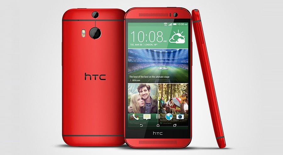 Стартуют продажи HTC One (M8) в необычном цвете