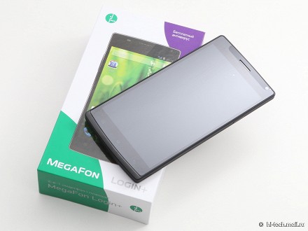 Обзор смартфона MegaFon Login+: первый доступный фаблет оператора