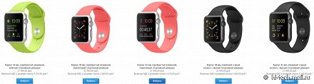 Apple раскрыла дату начала продаж и цены Apple Watch в России