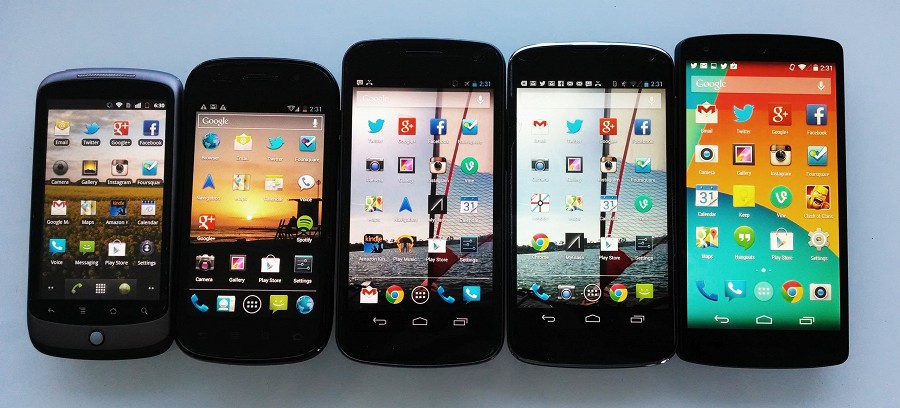 Внешний вид нового Nexus-смартфона
