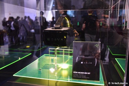 Razer на CES 2015: система виртуальной реальности OSVR