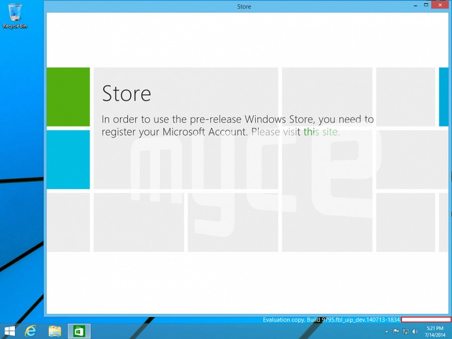 Windows 9: скриншот нового меню «Пуск»