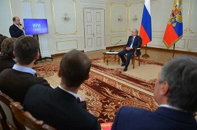 Фото: реакция Владимира Путина на лучшие стартапы России