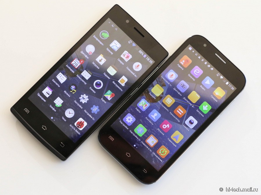 Два новых недорогих и удобных смартфона Jinga