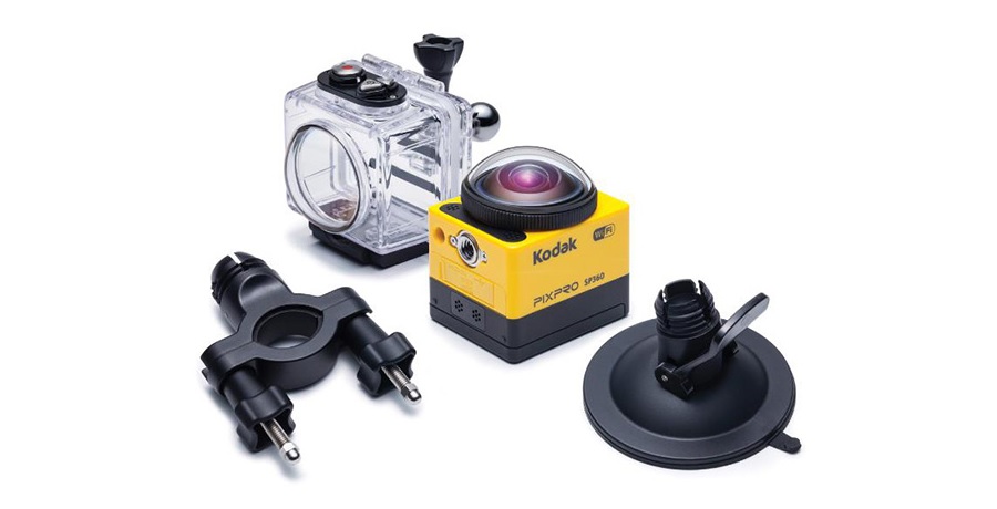 Kodak PixPro SP360: экшн-камера с углом обзора в 360 градусов
