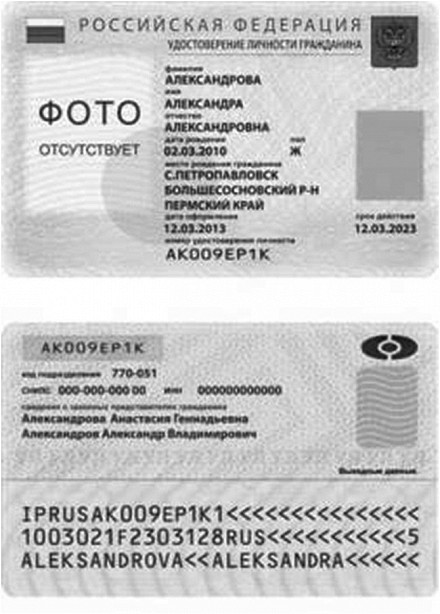 Электронное удостоверение личности гражданина: фото и подробности