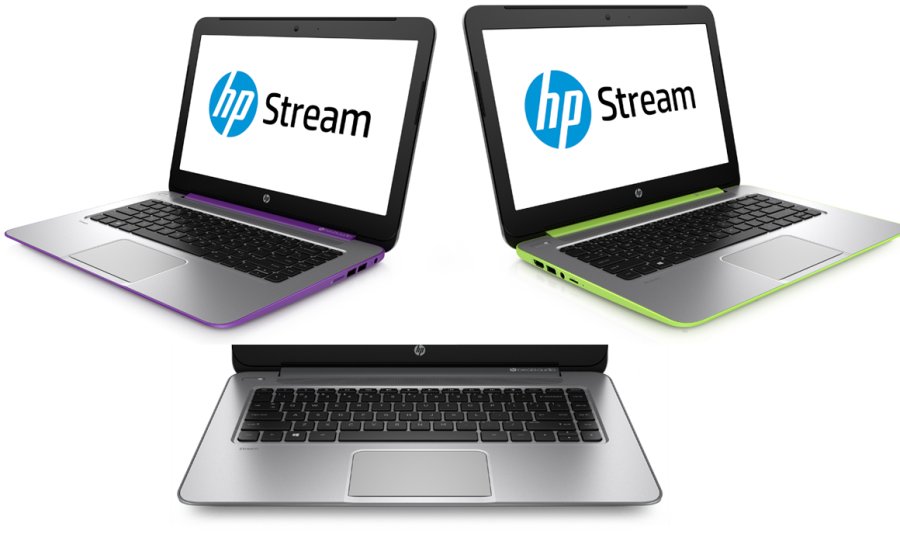 Новинки HP серии Stream: два ноутбука и трансформер