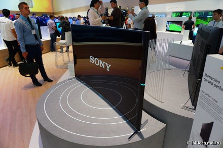 Sony на IFA 2014: изогнутые новинки формата 4K