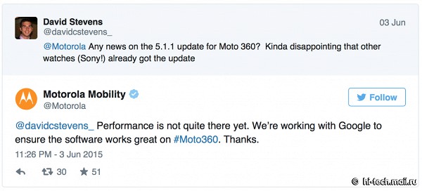 Moto 360 оказались заложниками слабого железа