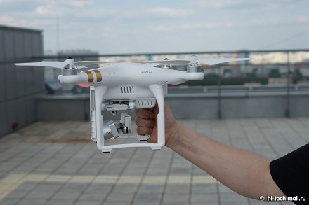 DJI Phantom 3: мощный квадрокоптер с 4К-камерой