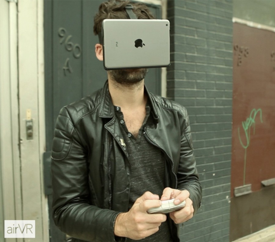 Шлем виртуальной реальности из iPad mini или iPhone 6 Plus