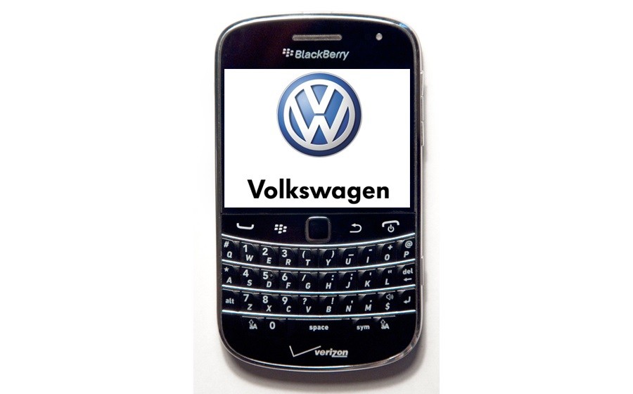 Volkswagen выкупил центр по разработке смартфонов Blackberry