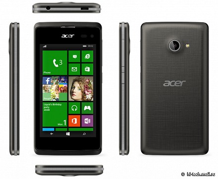 Acer на MWC 2015: смарт-браслет и смартфон на Windows Phone 8.1