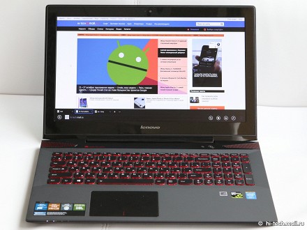 Обзор Lenovo IdeaPad Y50: металлический игровой ноутбук