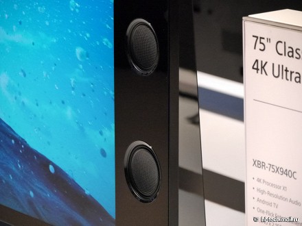 Sony на CES 2015: самые тонкие в мире 4K телевизоры на Android