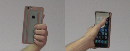 Чехол позволит пользоваться огромными смартфонами одной рукой