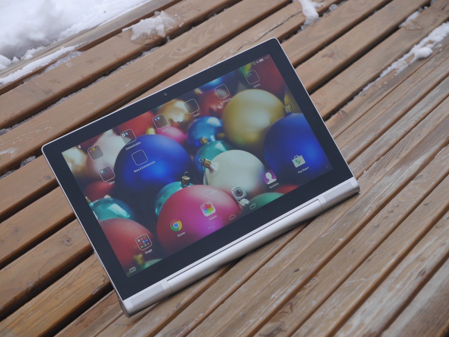 Обзор Lenovo YOGA Tablet 2 Pro: огромный планшет с проектором