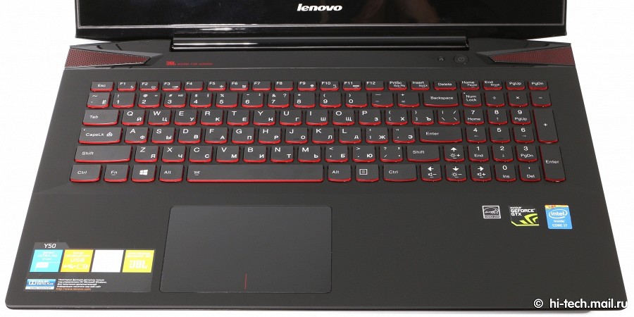 Обзор Lenovo IdeaPad Y50: металлический игровой ноутбук