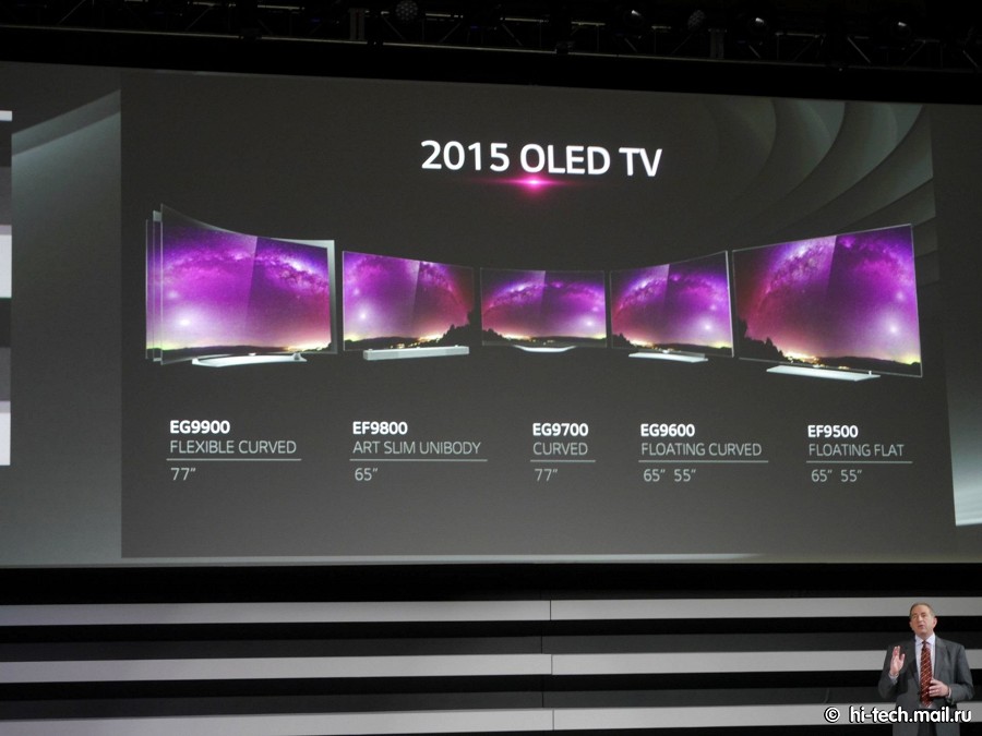 LG на CES 2015: новая линейка 4K ULTRA HD телевизоров, включая OLED