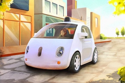 Google представила первый рабочий прототип автомобиля-«беспилотника»